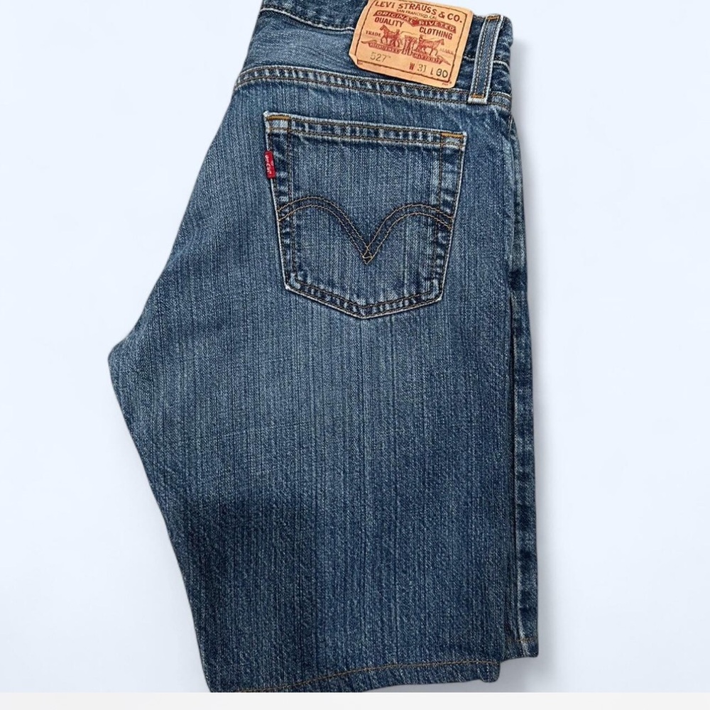 Levi's Blue 527 Denim women’s  Shorts